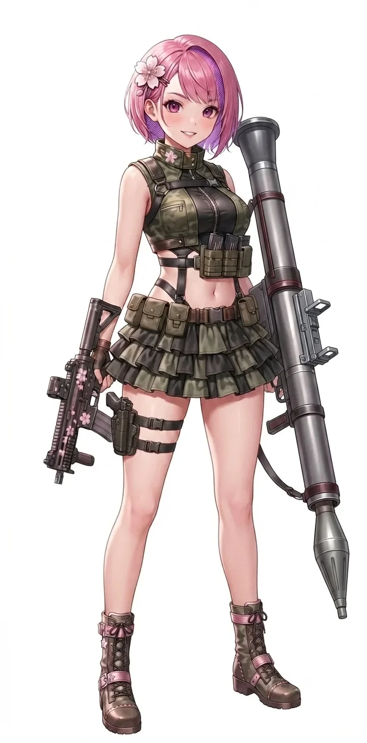 Sakura character full body